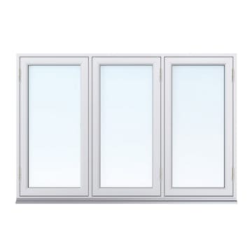 Sidohängt Fönster SP Fönster Stabil Svanenmärkt 3-Luft Trä
