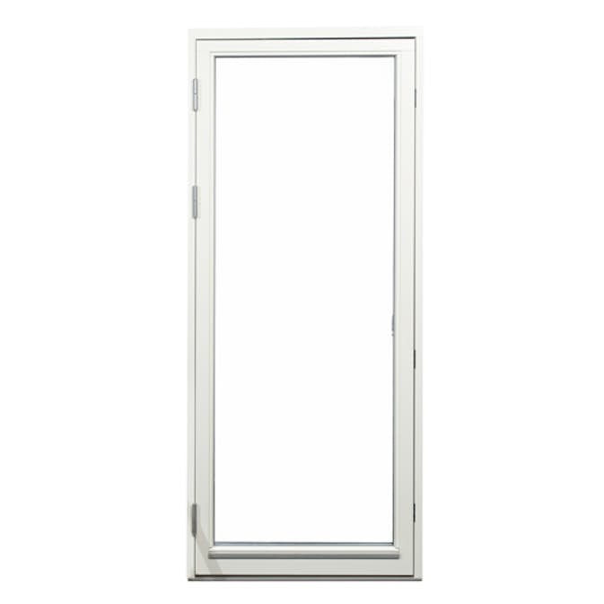 Fönsterdörr Outline Helglasad Enkeldörr 3-Glas Trä