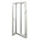 Parfönsterdörr Outline Helglasad 3-Glas Aluminium