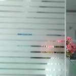 Fönsterfilm Unikgruppen Frost Linjer 90x200 cm