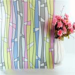 Fönsterfilm Unikgruppen Ränder med färg 90x200 cm