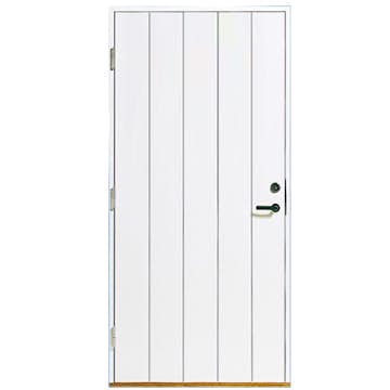 Förrådsdörr Diplomat FY1 Vit