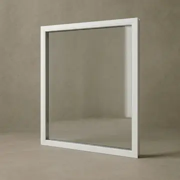 Fast Fönster Sveafönster Stabil PVC 3-glas