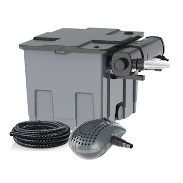 Dammfilter Heissner Komplett Set med Pump