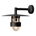 Vägglykta Gnosjö Konstsmide Freja Ned E27 Svart