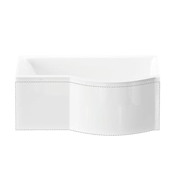 Frontpanel Nordhem till Badkar Solvik