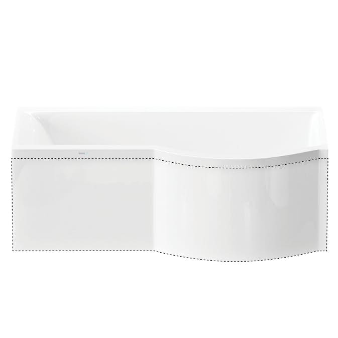 Frontpanel Nordhem till Badkar Solvik