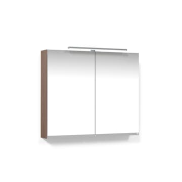 Spegelskåp Macro Design Crown med T-Belysning LED