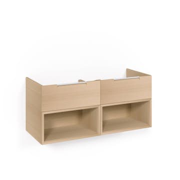 Tvättställskåp Macro Design Crown Open Box utan Tvättställ