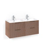 Tvättställsskåp Macro Design Crown Stripe med Dubbelt Tvättställ
