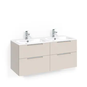 Tvättställsskåp Macro Design Crown Grip med Dubbelt Tvättställ