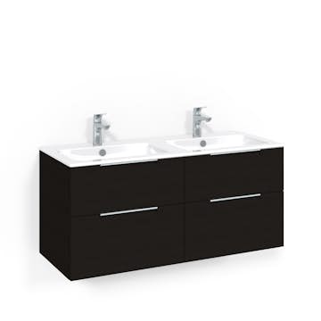 Tvättställsskåp Macro Design Crown Grip med Dubbelt Tvättställ