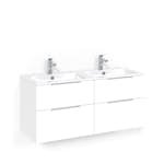 Tvättställsskåp Macro Design Crown Grip med Dubbelt Tvättställ