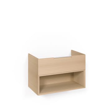 Tvättställskåp Macro Design Crown Open Box utan Tvättställ