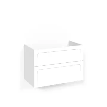 Tvättställskåp Macro Design Crown Shape utan Tvättställ