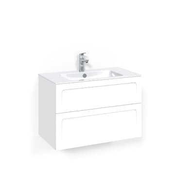 Tvättställsskåp Macro Design Crown Ramlucka Light 8