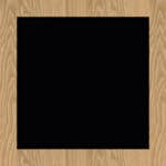 Fyllning Shoji Svart