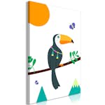 Tavla Arkiio Toucan And Butterflies