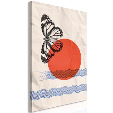 Tavla Arkiio Butterfly and Sunrise