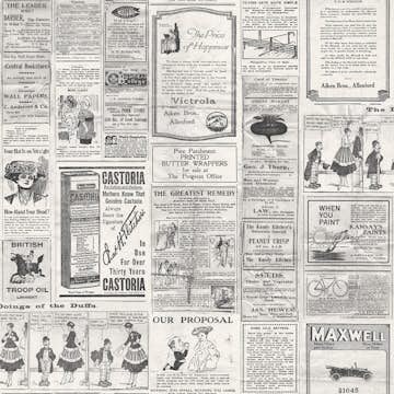 Tapet Galerie Wallcoverings Newspapers G56142