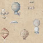 Tapet Galerie Wallcoverings Air Ships G56203
