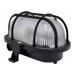 Gallerarmatur Malmbergs Oval Svart 60w