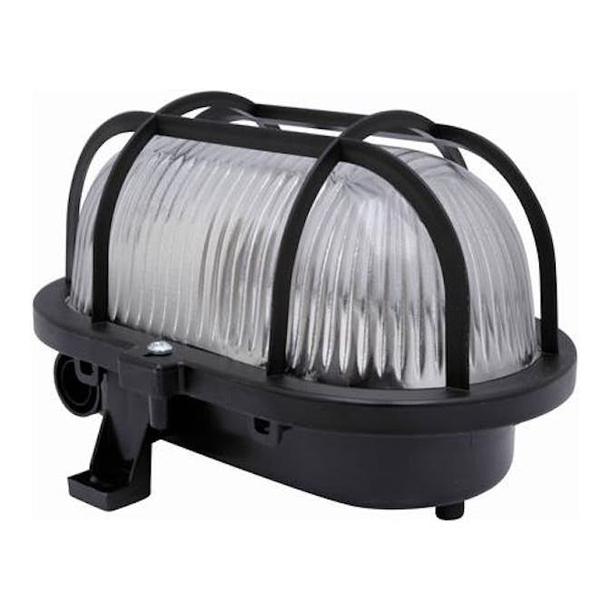 Gallerarmatur Malmbergs Oval Svart 60w