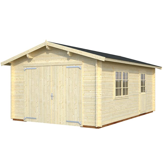 Garage Palmako Roger 19,0 m2 med Dörr
