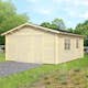 Garage Palmako Roger 23,9 m2 med Dörr