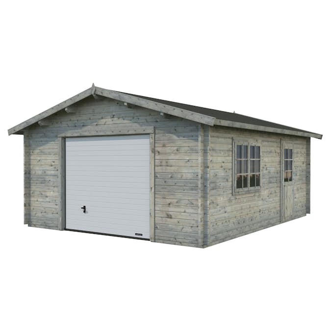 Garage Palmako Roger 23,9 m2 med Takskjutport