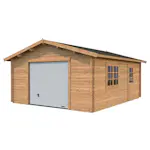 Garage Palmako Roger 23,9 m2 med Takskjutport
