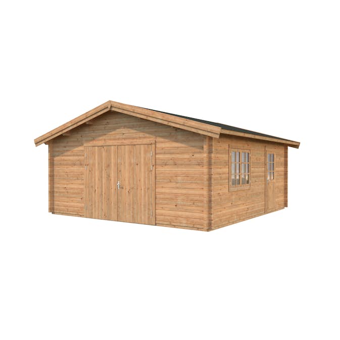 Garage Palmako Roger med Garagedörr 29,2 m2