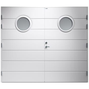 Garagedörr Diplomat Bella Klarglas