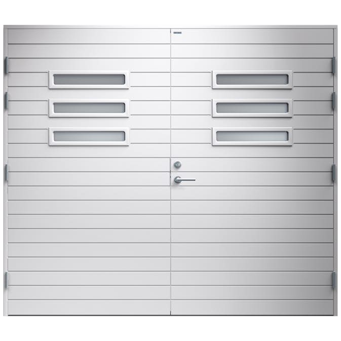 Garagedörr Diplomat Ingela Klarglas