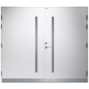 Garagedörr Diplomat Mikaela Klarglas