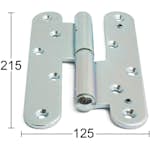 Garagegångjärn Habo 1250