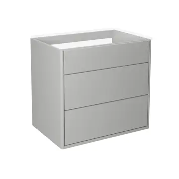 Tvättställsskåp Gustavsberg Graphic Elegans 60 cm - Fukttrög MDF för Badrum