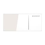 Spolknapp Geberit Omega 70 Remote Vit Glas