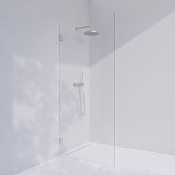 Duschvägg Invitrea Flair GH2 med Glasrengöring