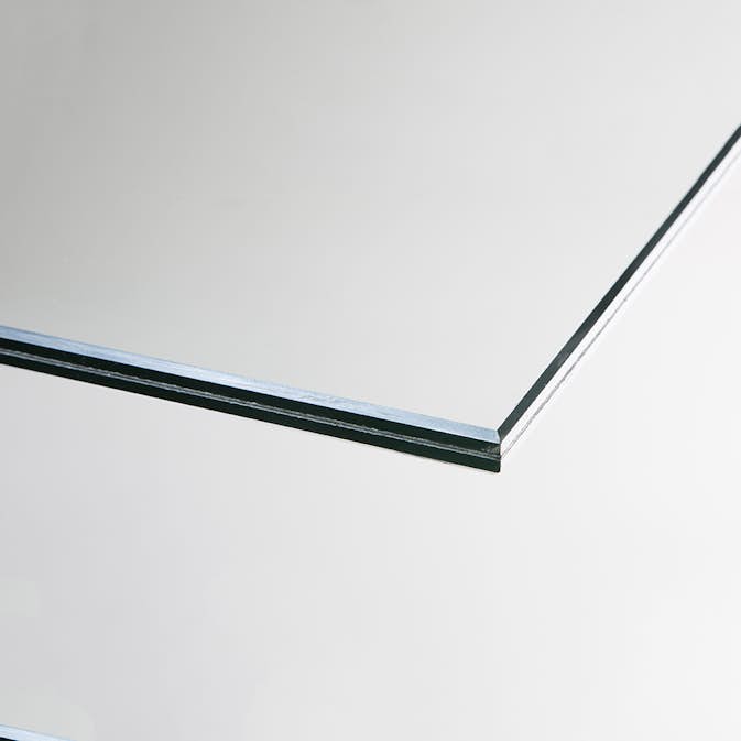 Glas Novoroom Laminerat till Aluminiumräcke