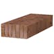Golv Palmako Betty 9,0 m2/Bianca 9,0 m2 Brun Tryckimpregnerad