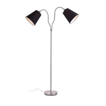 Golvlampa Markslöjd Modena Stål/Svart