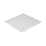 Golvplatta Hestraplattan Universa Snow White Golvtrall i Plast