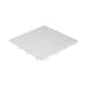 Golvplatta Hestraplattan Universa Snow White Golvtrall i Plast