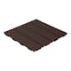 Golvplatta Hestraplattan Woodlook Dark Oak Golvtrall i Plast