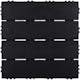 Golvplatta Hestraplattan WoodLook Elegance Golvtrall i Plast