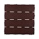 Golvplatta Hestraplattan Woodlook Mahogany Golvtrall för Balkong & Terrass
