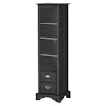 Golvskåp DuoBad Sekel med Lådor och Klarglasdörr