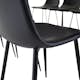 Matgrupp Sky Furniture Clara med 8 Pobbie Stolar Konstläder