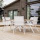 Matgrupp Venture Home Meya Ø 140 med 6 Stolar